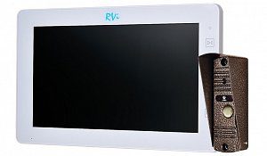 RVi-VD10-21M(белый)+ADS-700(бронза)